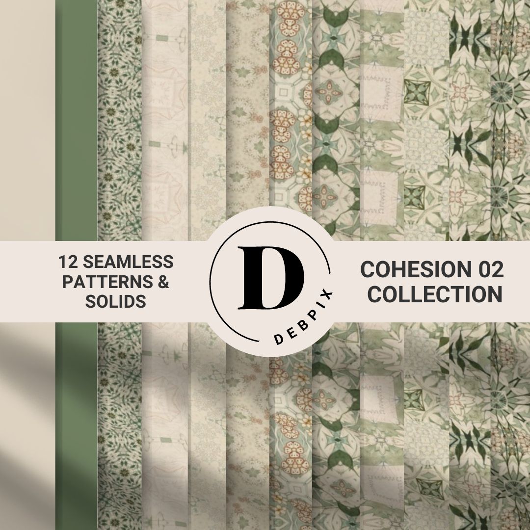 Cohesion 02 Collection wallpaper and fabric designs