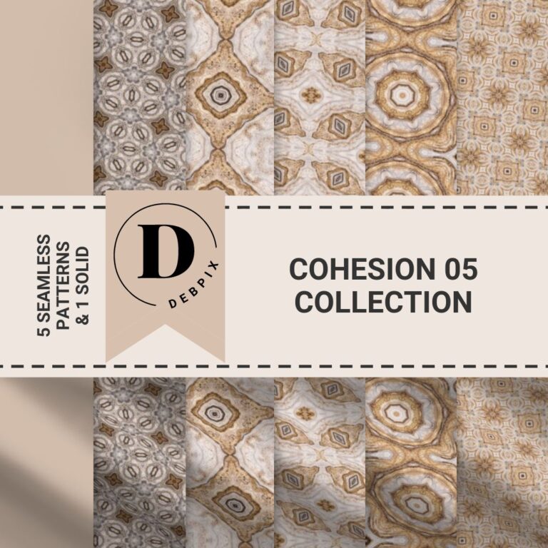 Cohesion 05 Collection wallpaper and fabric designs