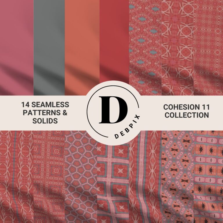 Cohesion 11 Collection wallpaper and fabric designs