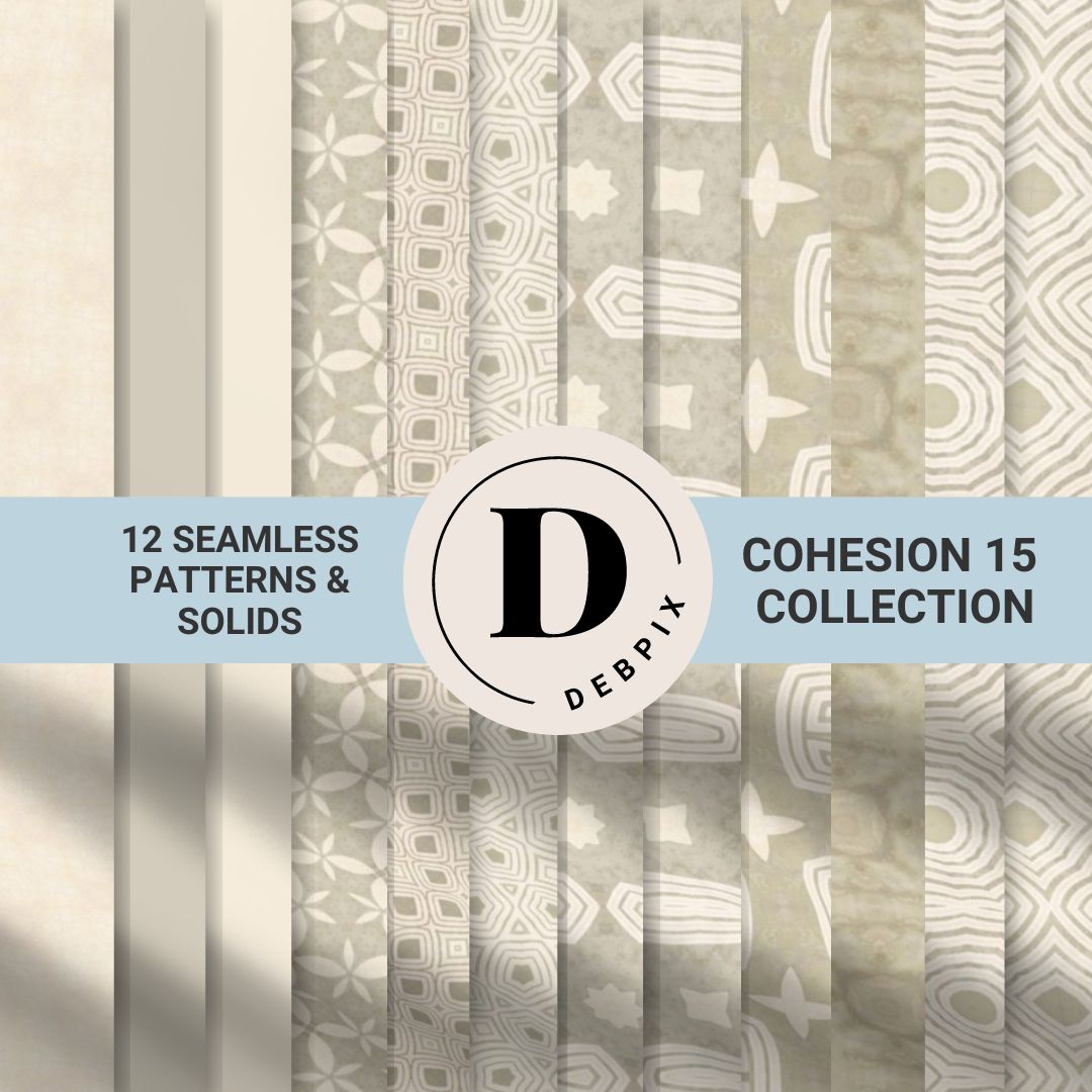 Cohesion 15 Collection wallpaper and fabric designs