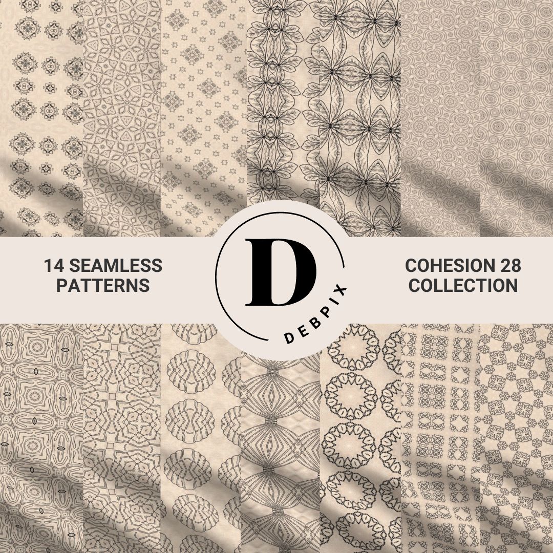 Cohesion 28 Collection wallpaper and fabric designs