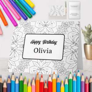 Color Me Personalized Greeting Cards
